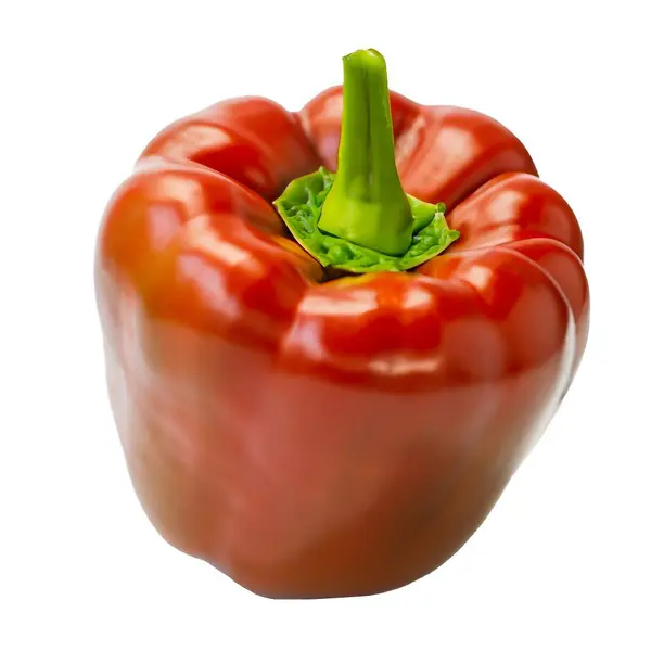 Bell Pepper Isolated White Background — Stock Photo, Image