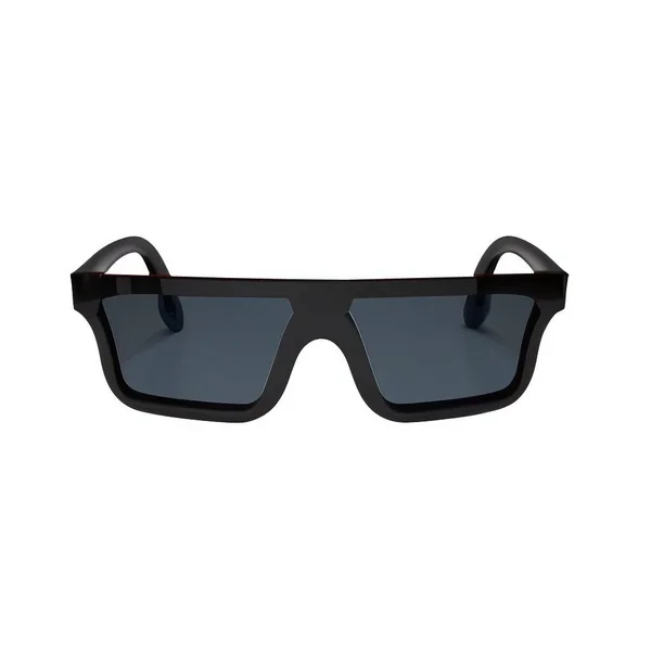 Okulary Przeciwsłoneczne Czarny Izolowane Biały — Zdjęcie stockowe