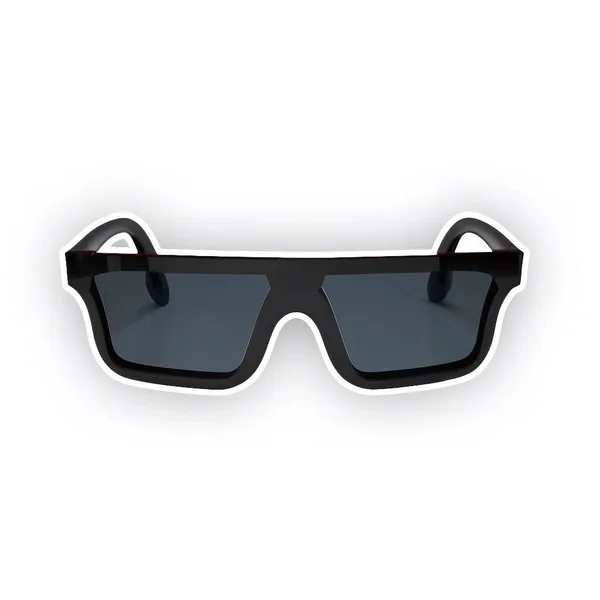 Sonnenbrille Abbildung Auf Weißem Hintergrund — Stockfoto