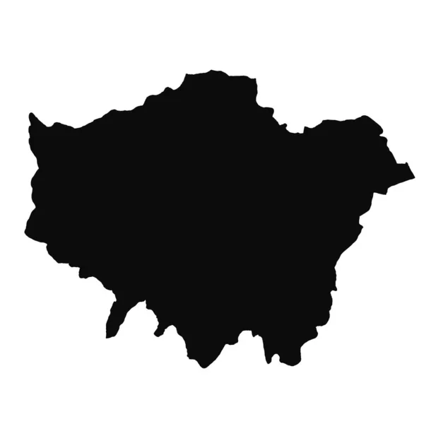 Kaart Van Londen Hoofdstad Van Engeland Verenigd Koninkrijk Groot Brittannië — Stockfoto