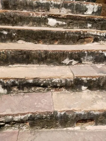 Close Shot Stone Stairs — Stock Photo, Image