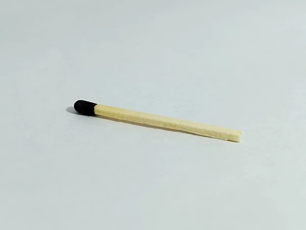 Single Matchestick Isolated White Background — Stock Photo, Image