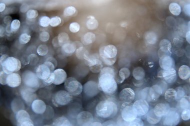 Blue Abstract bokeh light effect on background