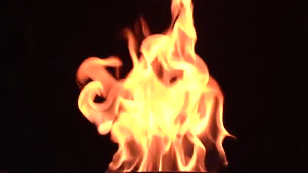 Set Fire Soap Bubbles Gas Laboratory Slow Motion Close — Stock Video