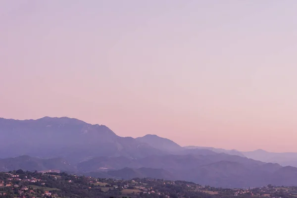 Stock image mountain nature landscape from town in spain