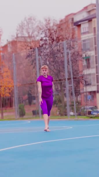 Calisthenics Sport Stark Atletisk Träning Koncentration Livsstilsgymnastik Flexibilitet Från Argentinsk — Stockvideo