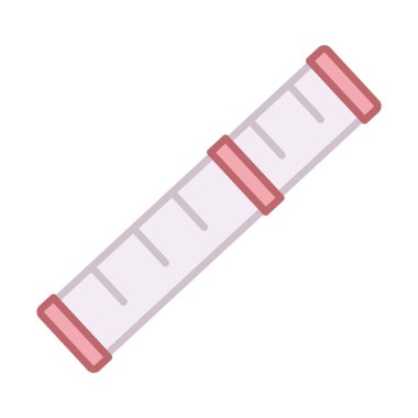 Tünelin bir parçası ya da hamsterlar için bir labirent. Kemirgen kafesi için malzeme. Güzel karikatür çizimi..