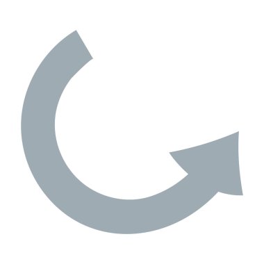 Dinamik ağ tasarımları, bilgi grafikleri ve sunumlar oluşturmak için yuvarlak ok veya işaretleyici