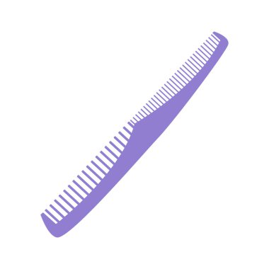 Yoğunluk saç tarağı. Profesyonel kuaförlük aracı ve saç şekillendirme aksesuarı