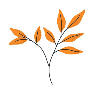 Sonbahar yaprakları dalı, sonbahar tasarımları için mükemmel Şükran Günü davetiyesi, ya da dekoratif aksanlar..