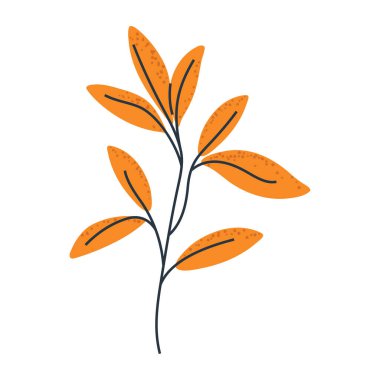 Sonbahar yaprakları dalı, sonbahar tasarımları için mükemmel Şükran Günü davetiyesi, ya da dekoratif aksanlar..