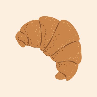 Taze pişmiş kruvasan, kahvaltı menüleri, fırın reklamları ya da kahve dükkanı tasarımları için mükemmel..