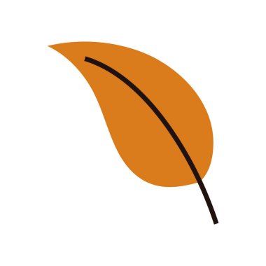 Canlı turuncu sonbahar yaprakları, doğal yaprakların basit bir gösterimi.