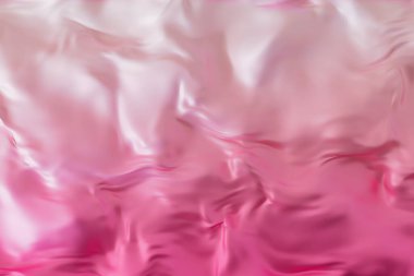 Yumuşak ve zarif pembe arkaplan, saten gibi, akışkan dokusu var. Lüks ve rüya gibi bir his. Markalaşma, tasarım, moda ve güzellik projelerinde kullanılmak için ideal. Soyut zemin. 3 Boyutlu Hazırlama