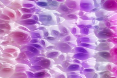 Vibrant, abstract gradient background with blend of purple, pink, and white tones, featuring glossy, ripple-like texture. Fluid, artistic look, ideal for branding, creative projects. 3D render clipart