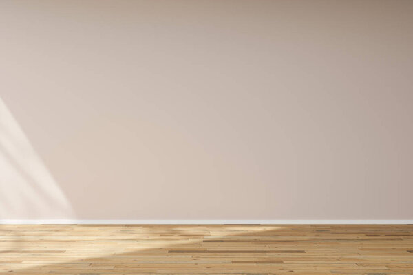 This empty room features a bare floor and plain walls, providing an ideal blank canvas for interior design. Natural light floods in, highlighting the potential for creative decor.