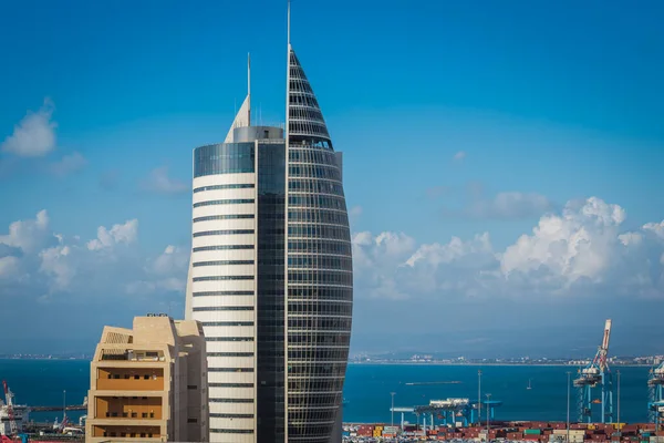 Hayfa, İsrail şehir manzarası.