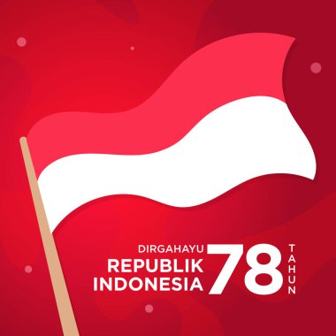 Illustration to Celebrate Indonesian Independece Day