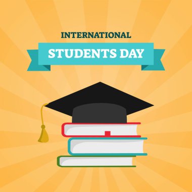 Uluslararası Öğrenciler Günü Kutlama Kartı