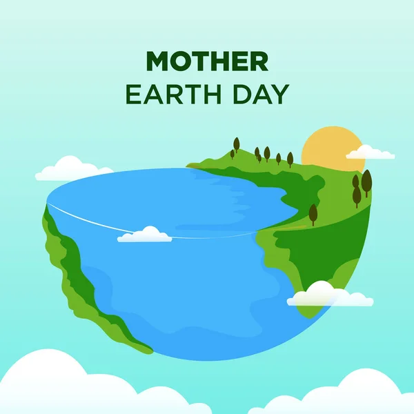 Mother Earth Day Greeting Card — Stock Photo, Image