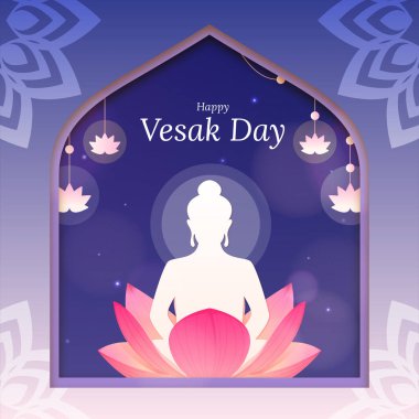 Buddha ve Lotus Çizim Postası 'yla Vesak Günü kutlu olsun.