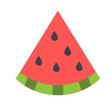 Bir dilim karpuz vektör çizimi