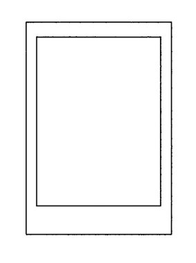 Simple touch Polaroid photo illustration