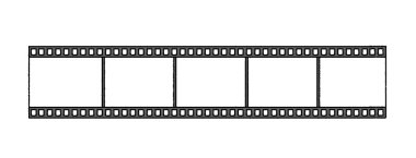 Basit Dokunuş Fotoğraf Filmi ve Kamera İllüstrasyonu