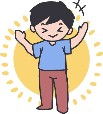 Ilık Işık Sanatı Vektöründe Işıl ışıl Glee ve Işıltı. Çocuk odaları, eğitim malzemeleri ya da olumlu ve neşe kaynağı arayan her yer için idealdir..