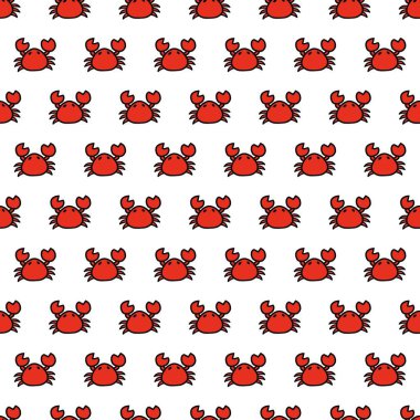 Kırmızı Yengeç Deniz Geçidi Dans Yöntemi Arkaplan ve giysi tasarımı için kullanılabilir