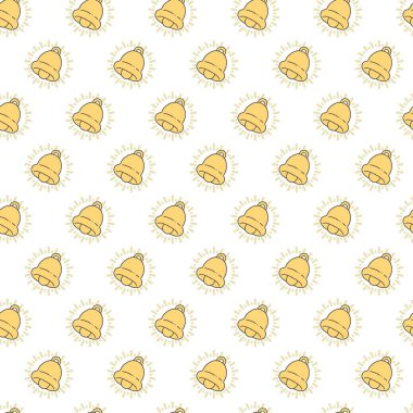 Parlak Çanlar Radyasyon Çanı Silüetleri arka plan ve giysi tasarımı için kullanılabilir