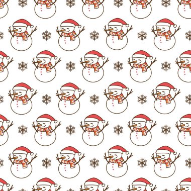 Kusursuz Noel Kardan Adam ve Kar Tanesi Örnekleri. Bu desen tatil temalı projeler, hediye paketleri, kış giysileri ve mevsimlik dekorasyonlar için mükemmeldir..