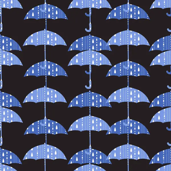 Sağanak Yağmurlu Yağmur Damlacıkları Deseni arkaplan, şablon ve giyim tasarımı için kullanılabilir