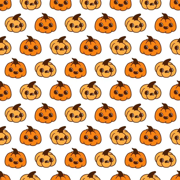 Şirin, yuvarlak, içi boş, Jack Balkabağı desenli. Ekim parti dekorasyonu, ambalaj, kumaş baskıları ve mevsimlik tasarım projeleri için mükemmel..