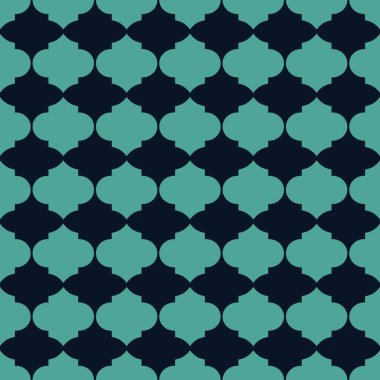 Fas tarzında geometrik elementlerin kusursuz deseni