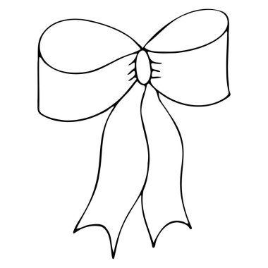 Çizgi biçimi siyah izole edilmiş vektör yayı