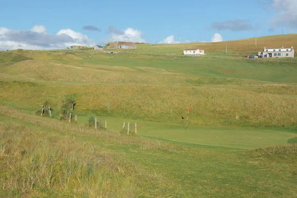 Isle Harris October 2021 Beautiful Sunny Day Coastal Links Golf — Stock Photo, Image