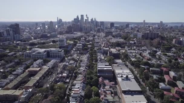 Sydney City Cbd Med Redfern Park Oval Revealed New South – stockvideo