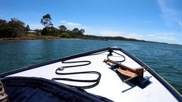 Motorbåtskryssningar Längs Australiens Kust — Stockvideo