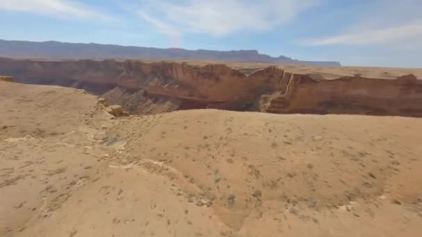Emocionante Vuelo Con Drones Marble Canyon Colorado River Arizona — Vídeo de stock