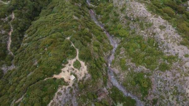 由无人驾驶飞机从上面发射的萨尔瓦多普通圣安娜号 — 图库视频影像