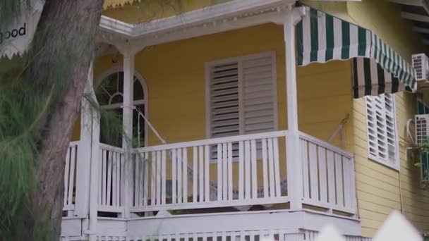 古い木造住宅 ヴィンテージハウス ニカラグア フアン シュル — ストック動画