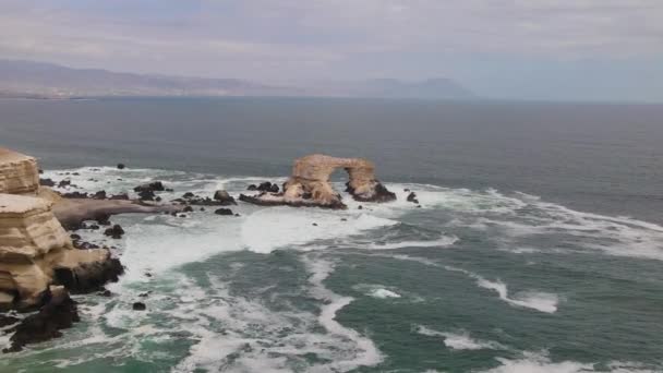 Портада Антофагаста Північ Від Чилі Липень 2022 Року — стокове відео