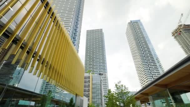 Luksusowe Apartamenty Typu Premium Apartamenty Typu High Rise Toronto Kanada — Wideo stockowe