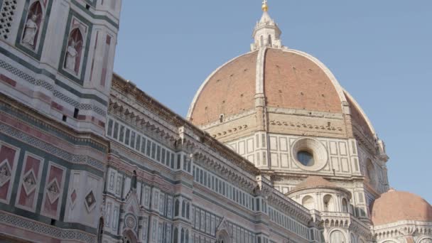 Photographie Duomo Soleil Après Midi Piazza Del Duomo Florence Italie — Video