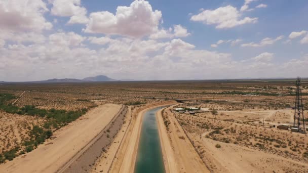 Projekt Central Arizona Szp Navržen Tak Aby Ročně Dopravil Okresů — Stock video