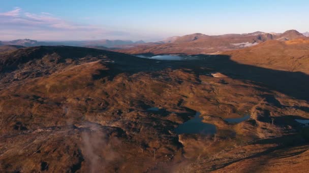 Impresionante Paisaje Tundra Noruega Ártico — Vídeos de Stock