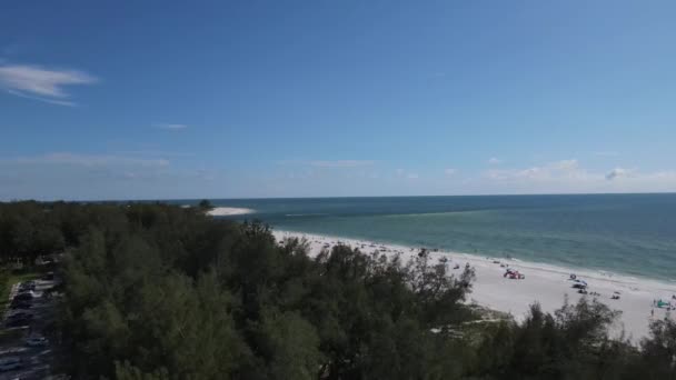 Costa Golfo Flórida Imagens Drone — Vídeo de Stock