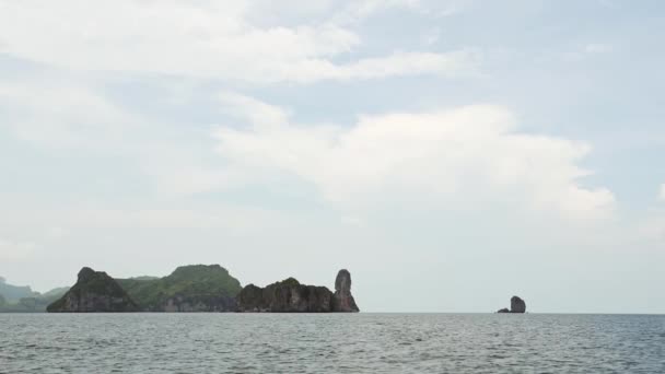 Thailand Islands Landscape Ang Thong National Marine Park Amazing Beautiful — Stock videók