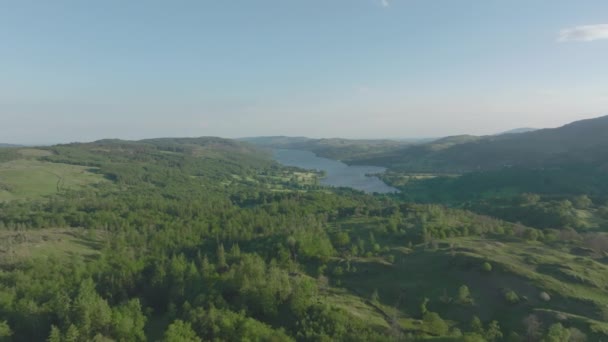 Coniston Tarn Hows Lake District National Park Été 2022 Drone — Video